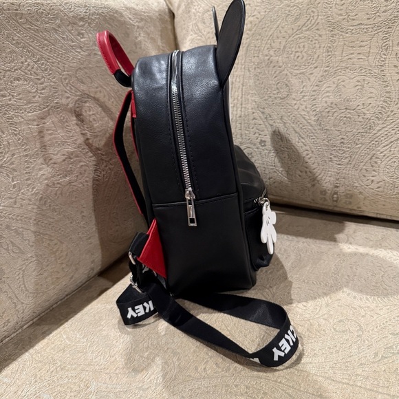 Disney Black and White Mickey Mouse Backpack main image 5